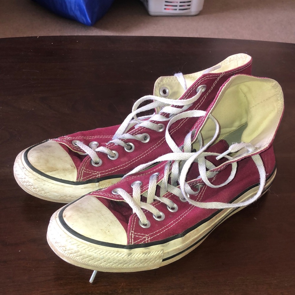 Dirty used sneakers